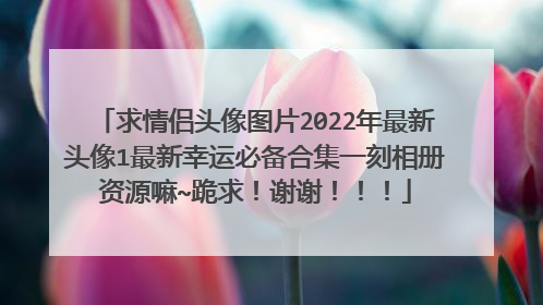 求情侣头像图片2022年最新头像1最新幸运必备合集一刻相册资源嘛~跪求！谢谢！！！