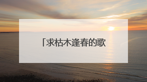 求枯木逢春的歌曲《这一生关于你的风景》 百度云下载资源