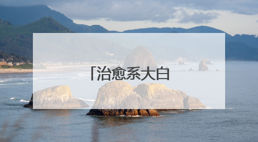 治愈系大白经典语录
