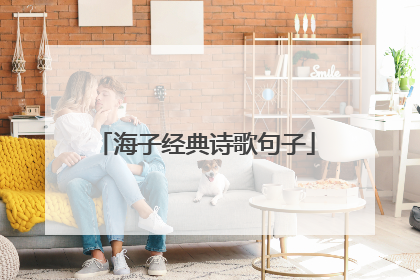 海子经典诗歌句子