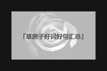 草房子好词好句汇总