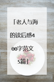 老人与海的读后感400字范文5篇