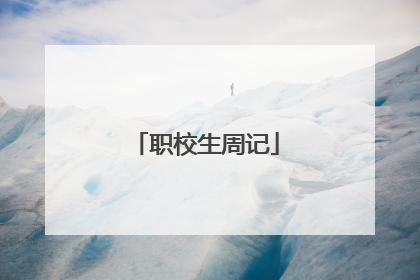 职校生周记