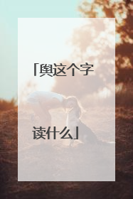 舆这个字读什么