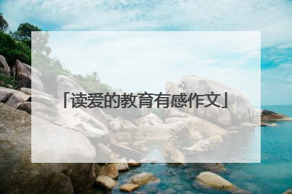 读爱的教育有感作文