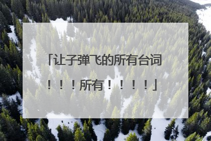 让子弹飞的所有台词!!!所有!!!!