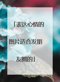 表达心情的图片适合发朋友圈的