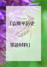 袁隆平历史事迹材料