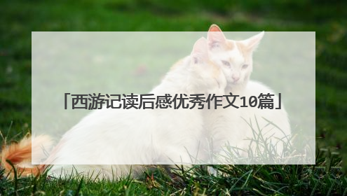 西游记读后感优秀作文10篇