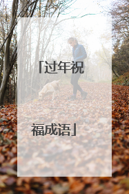 过年祝福成语
