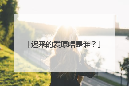 迟来的爱原唱是谁？
