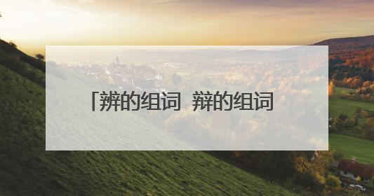 辨的组词 辩的组词 刹的组词 刮的组词 睛的组词 晴的组词 镶的组词 壤的组词