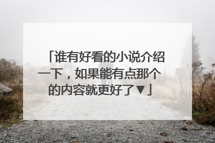 谁有好看的小说介绍一下,如果能有点那个的内容就更好了▼