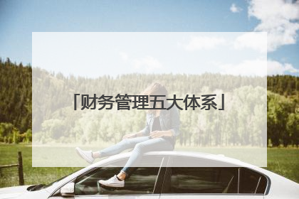 财务管理五大体系