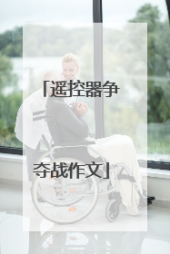 遥控器争夺战作文