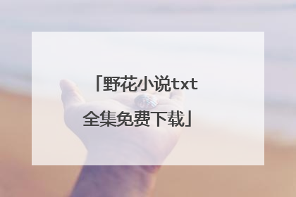 野花小说txt全集免费下载