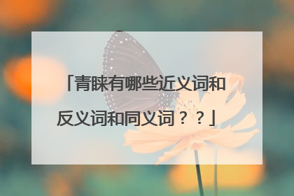 青睐有哪些近义词和反义词和同义词??