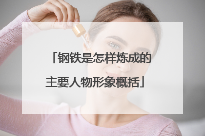 钢铁是怎样炼成的主要人物形象概括