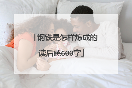 钢铁是怎样炼成的读后感600字