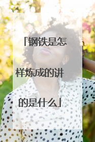 钢铁是怎样炼成的讲的是什么