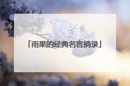 雨果的经典名言摘录