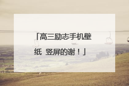 高三励志手机壁纸 竖屏的谢！