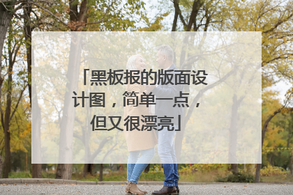 黑板报的版面设计图,简单一点,但又很漂亮