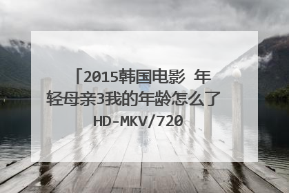 2015韩国电影 年轻母亲3我的年龄怎么了 HD-MKV/720P/中文字幕高清