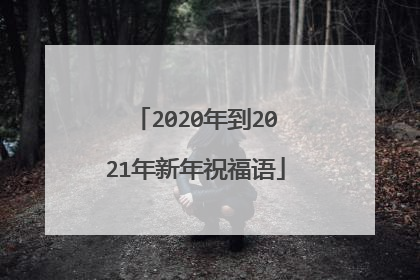 2020年到2021年新年祝福语