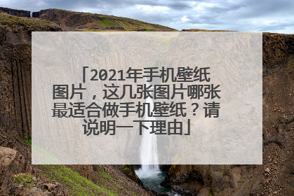 2021年手机壁纸图片，这几张图片哪张最适合做手机壁纸？请说明一下理由