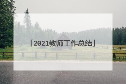 2021教师工作总结