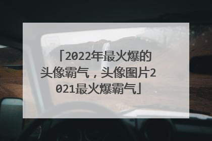 2022年最火爆的头像霸气,头像图片2021最火爆霸气