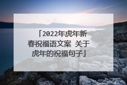 2022年虎年新春祝福语文案 关于虎年的祝福句子