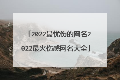 2022最忧伤的网名2022最火伤感网名大全