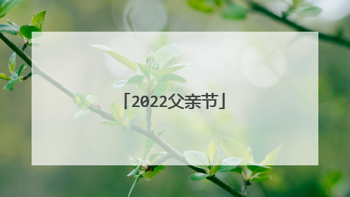 2022父亲节