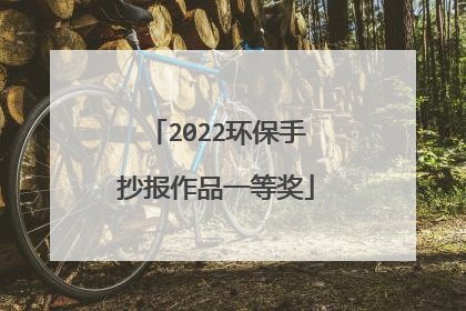 2022环保手抄报作品一等奖