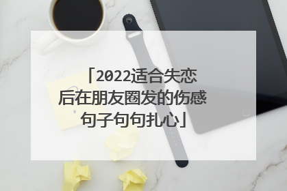 2022适合失恋后在朋友圈发的伤感句子句句扎心