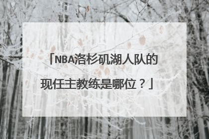 NBA洛杉矶湖人队的现任主教练是哪位？