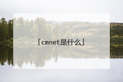 cmnet是什么