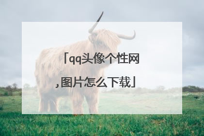 qq头像个性网,图片怎么下载
