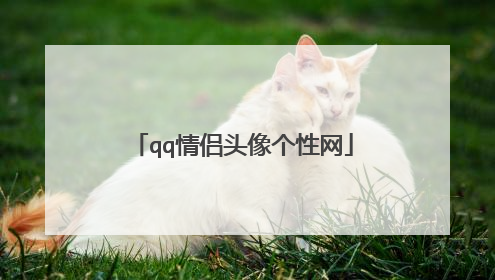 qq情侣头像个性网